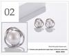 2024 Light Luxury 925 Sterling Silver Freshwater Pearl Stud Earrings for Women