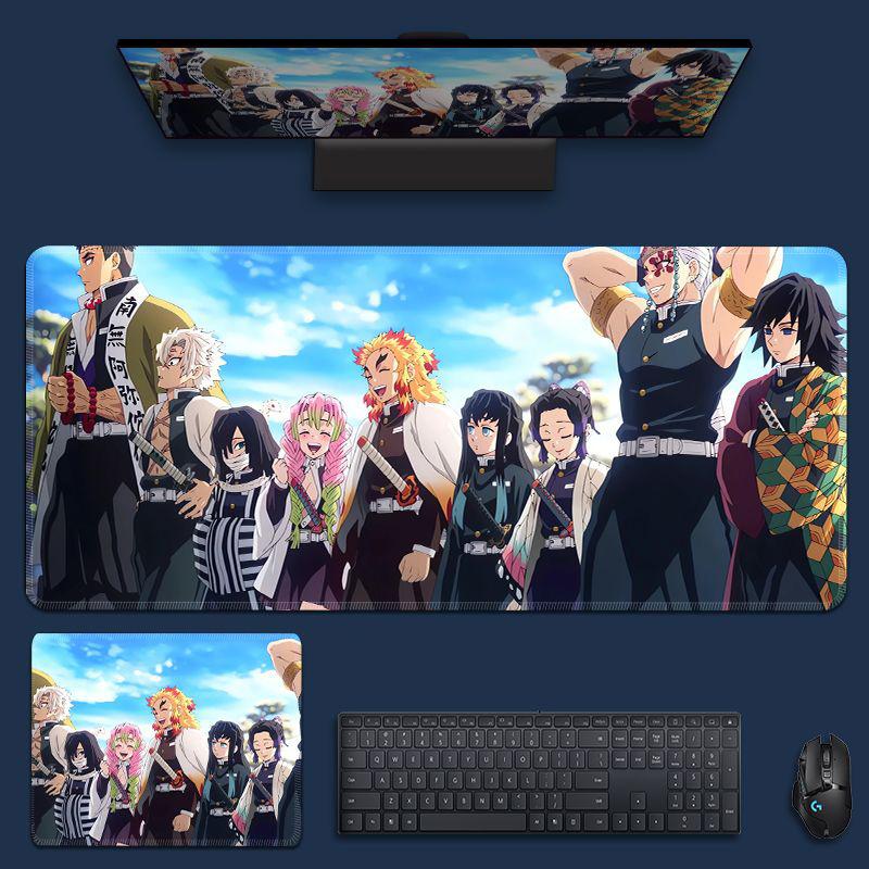 Demon Slayer Mouse Pad, Keyboard and Mouse Pad, Cheap, Exquisite, Gaming Equipment, Computer Equipment, Anime, Comics