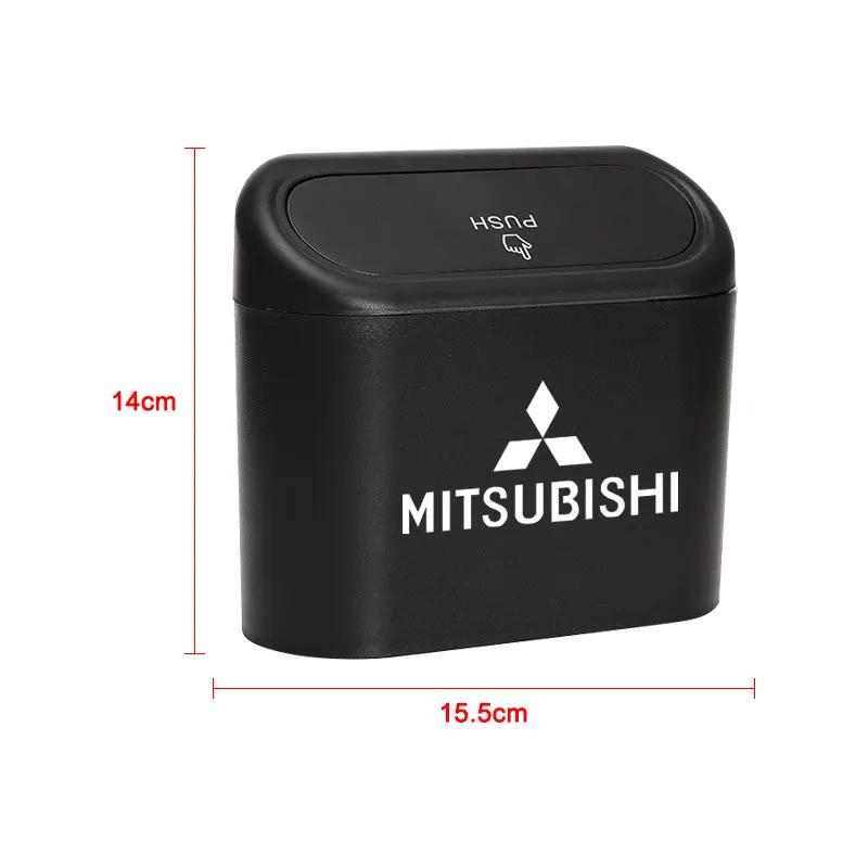 Bljm6 Auto-Mülleimer Aufbewahrungsbox Fahrzeug Multifunktionale Müll-Staubbox Für Mitsubishi ASX Lancer Pajero Outlander L200 EVO Lancer