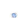 Natural Tanzanite Gemstone Ring 925 Sterling Silver Handcrafted Wedding Jewelry RR-53-9