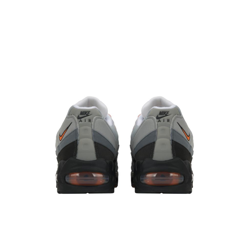 Nike Air Max 95 OG Bright Mandarin 2025 Unisex Sneakers Grey White Wolf-Grey HM4740-005