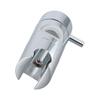 1pc Shower Head Holder Adjustable 19-25mm Chrome Shower Head Holder Riser Bathroom Rail Bracket Slider For Home Bathroom