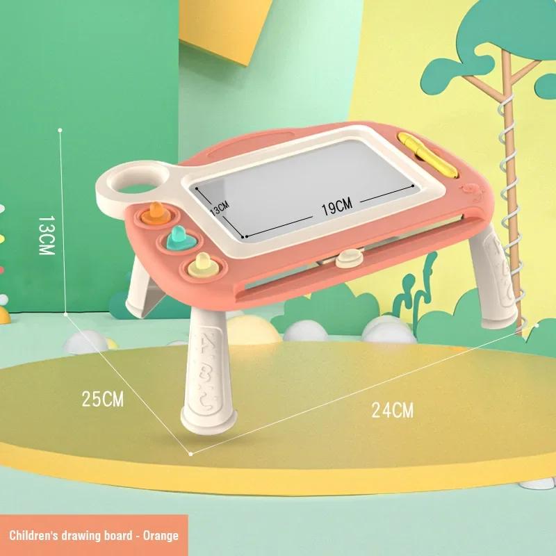 Kids Montessori Magnetic Drawing Board Easel Wordpad Baby Color Graffiti Board Art Educational Drawing Tool Toys Christmas Gifts