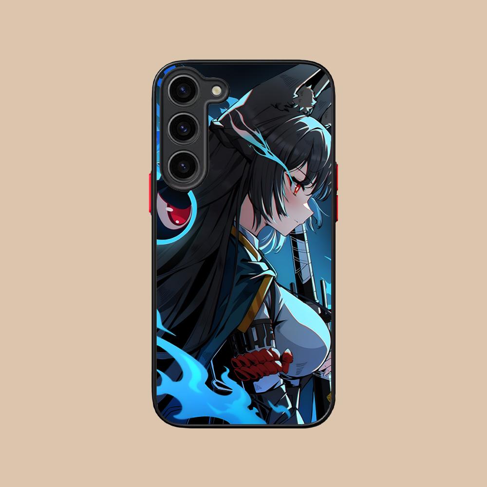 Zenless Zone Zero Hoshimi Miyabi Phone Case for Samsung Galaxy S25 S24 S23 S22 S21 Plus FE Ultra Colorful Silicone Cover Pretty