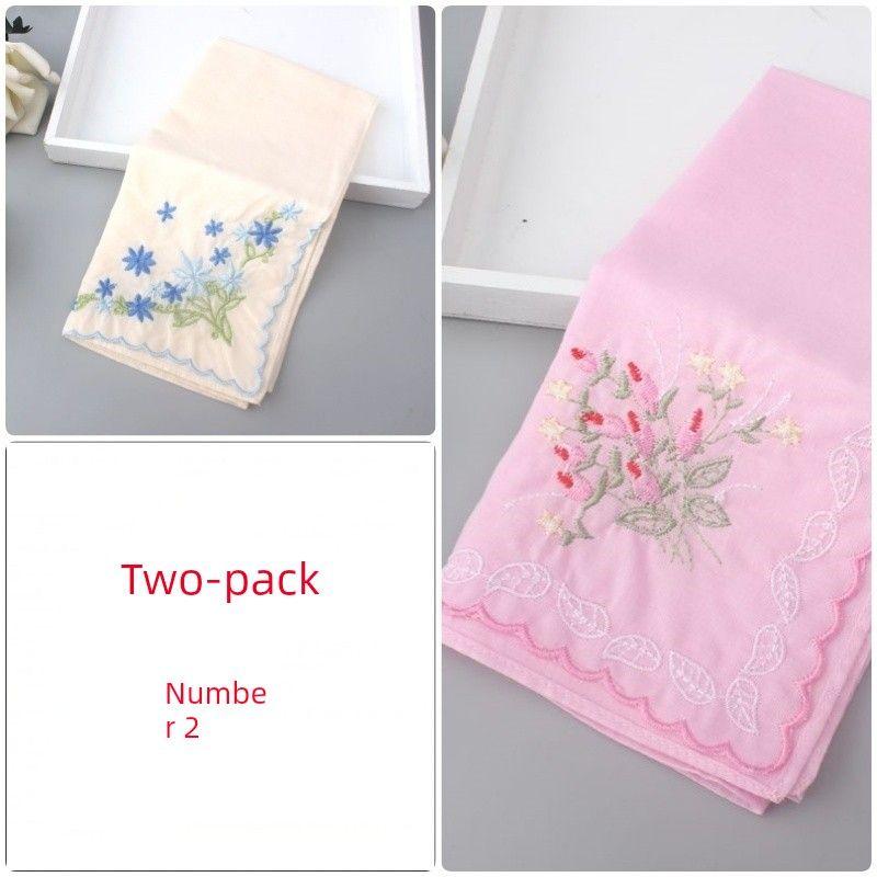 Embroidered Portable Fresh Handkerchief