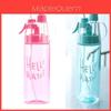 Sporty Mist Spray Water Bottle For Students And Outdoors
