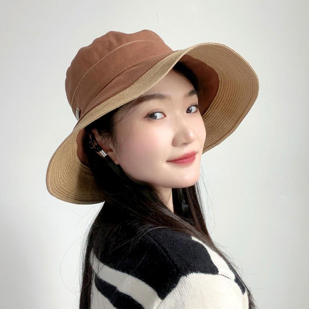 Velour Women's Bucket Hat (Brown)