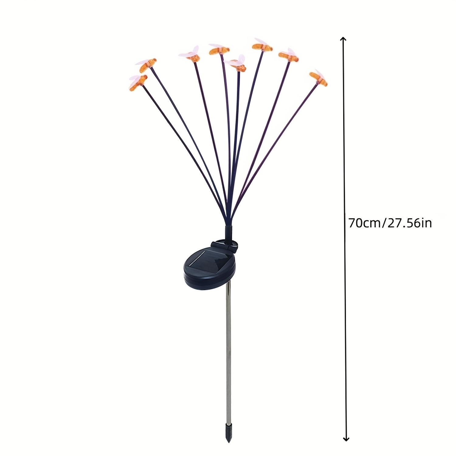 

Solar Garden Lights for Outside Landscape Patio Decor Honeybee Waterproof Lamp Swaying Bumble Bee Garden Flowerbed Potted Light 1pcs