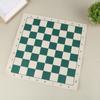 1Pc 34.5cm Portable Soft Rollable Leather Durable Chess Board For Educational Games Chess Board PVC Leather Chess Board