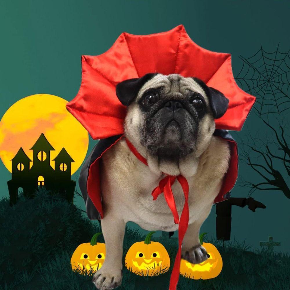 Cute Halloween Pet Costumes Funny Pet Clothes High Quality Cosplay Robe  Gift