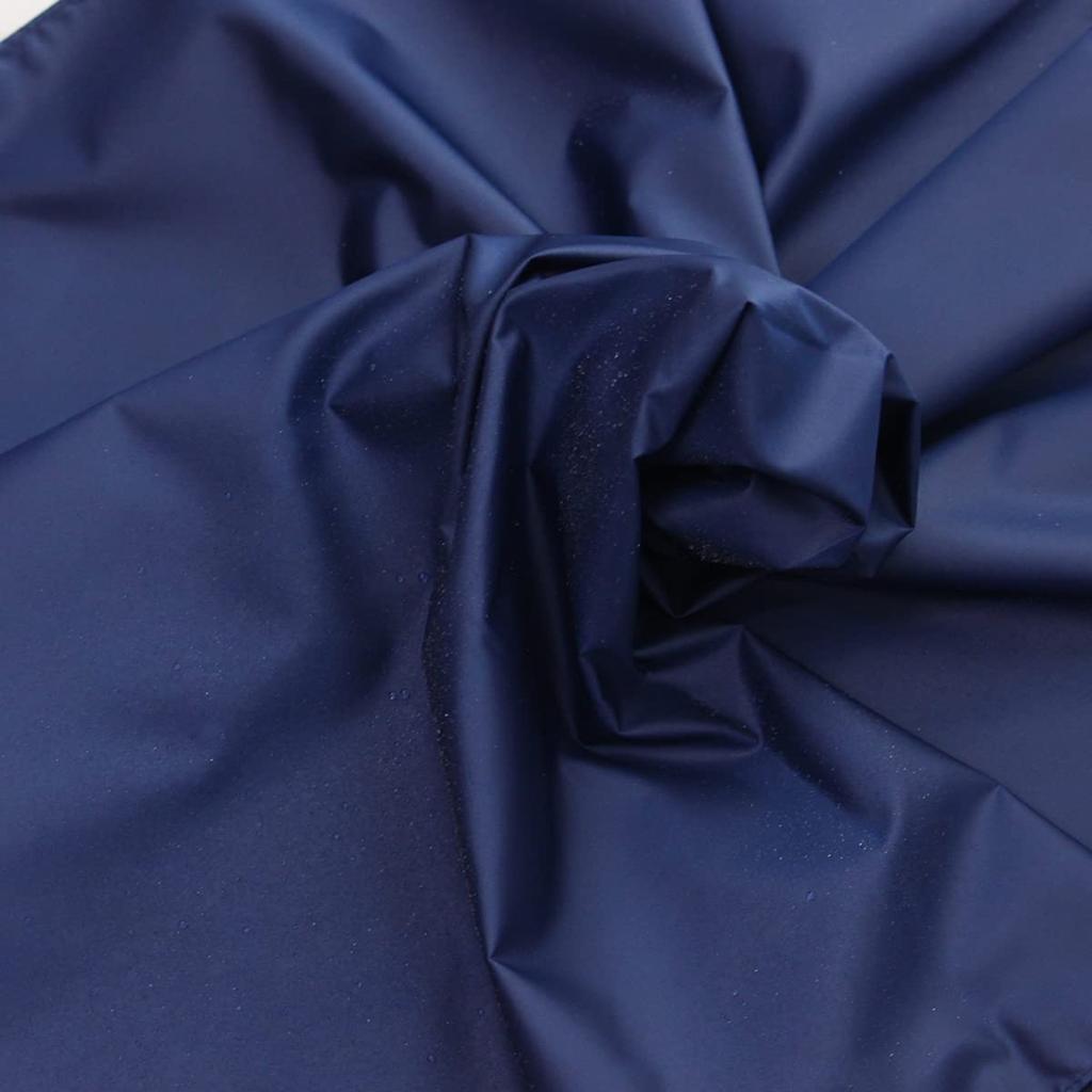 Furoshiki Made In Polyester Solid Disaster Preparedness Eco Portable Water-Repellent [Oshare Kobo], 70cm, Japan, Water-Repellent Furoshiki, Navy,