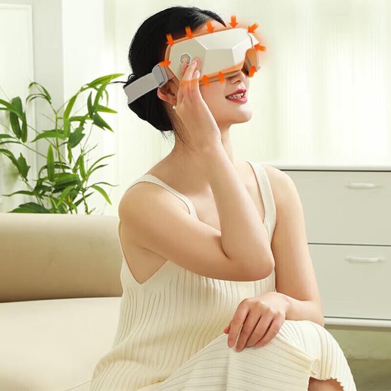 

Hezheng Bluetooth Eye Massager with Heat and Vibration