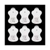 12pcs/6Pairs Replacement Electrode Pad for Omron Massagers Elepuls Long Life Pad