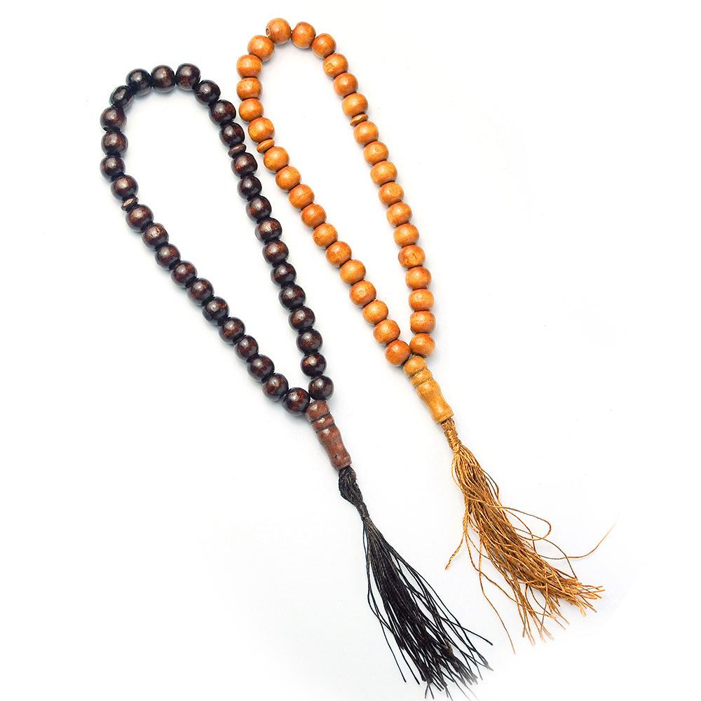 Mărgele de Rugăciune Tasbih Islamice - 33/99 Mărgele, Brățară 10mm