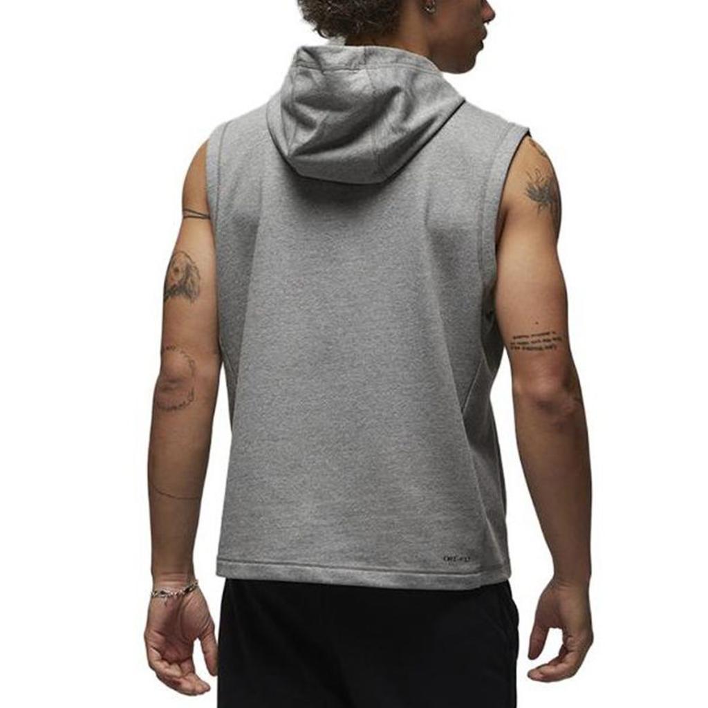Jordan Dri-FIT Sport Sleeveless Breathable Pullover Hooded Vest Grey DZ0572-091