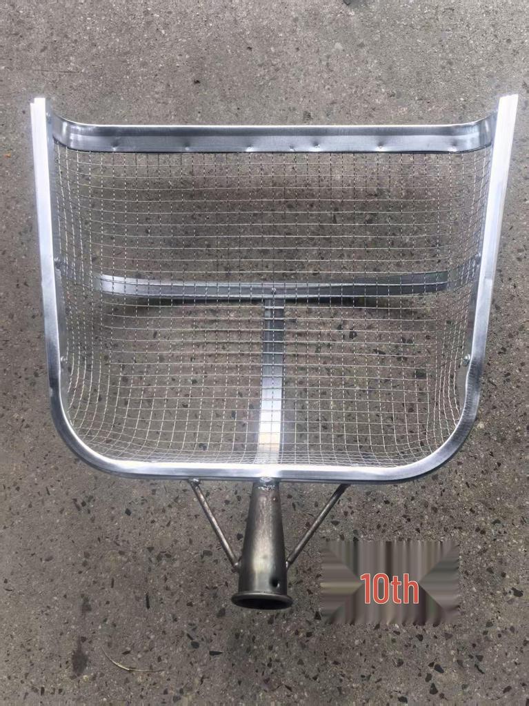 Galvanized Agricultural Soil and Grain Sieve Shovel