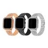 Nibada Apple Watch Straps (3 Types): Cubic Metal Band 5009 + Cubic Case 5010 7 Se 6 5 4 3 2 1St Gen 40Mm