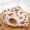 Parakeet Nest Warm Winter Hammock Shed Hut For Parakeets Cockatiels Finches Outdoor Garden Patio Porch Backyard
