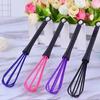 1Pc Portable Manual Eggs Beater Kitchen Baking Plastic Mixing Cream Frothing Tool Hair Sal Hair Dye Mixing Product Wholesale