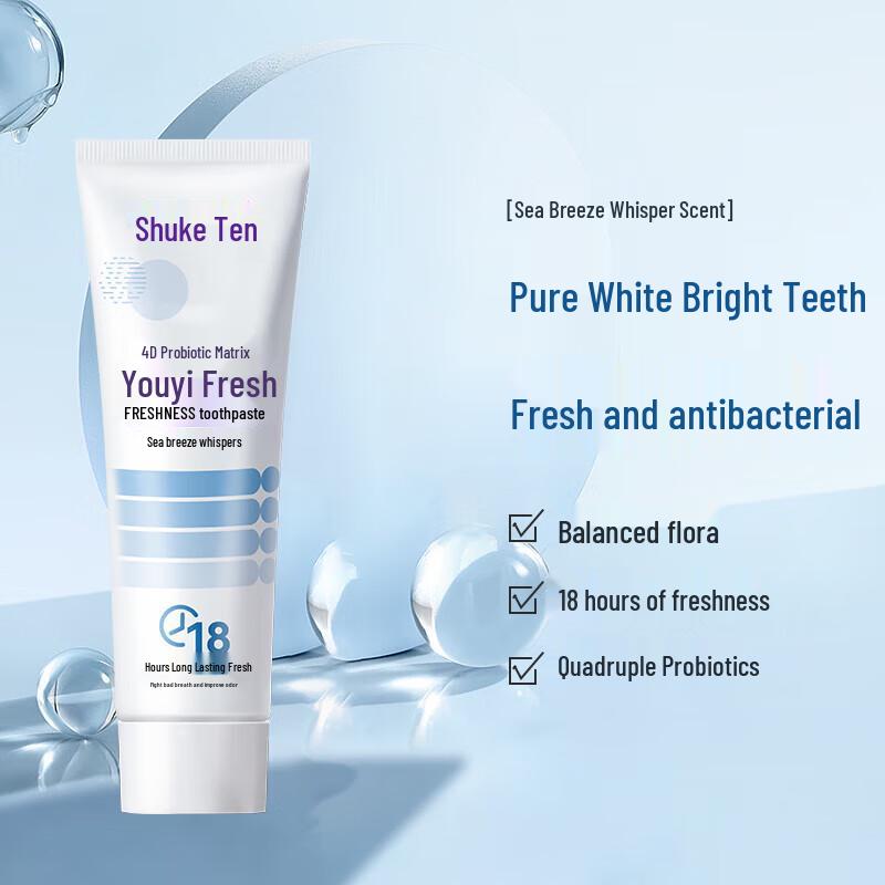 

Sakol Probiotic Fresh Breath & Whitening Toothpaste