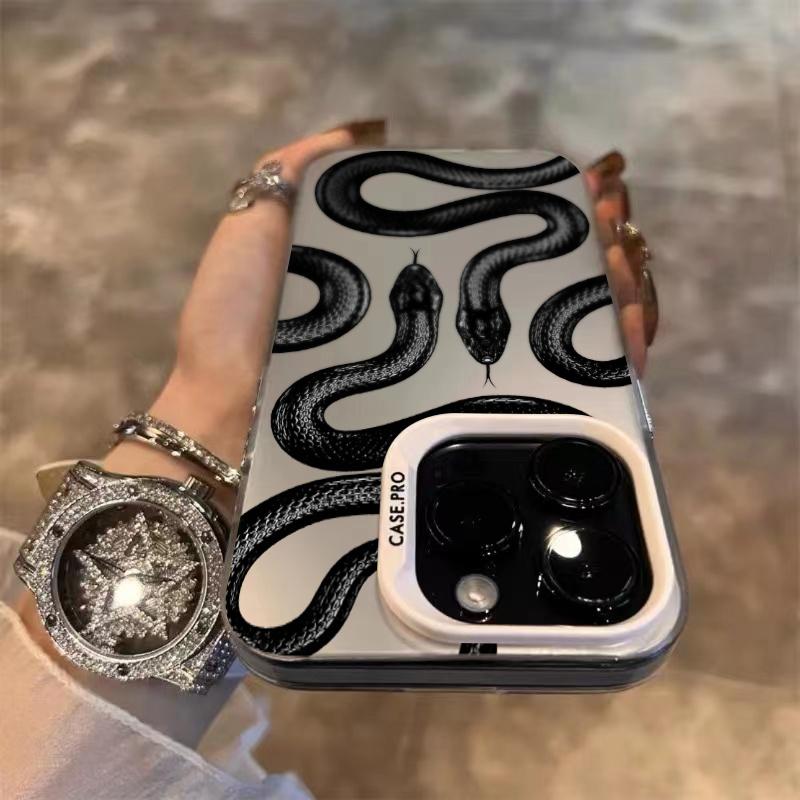 Custodia Colorata IMD per iPhone 11 13 16 Pro Max iPhone 14 15 Pro Max 12 13 Pro Max Samsung S24 A55 S23 A05 S25 A54 A06 S22 A15 A52S A34 A14