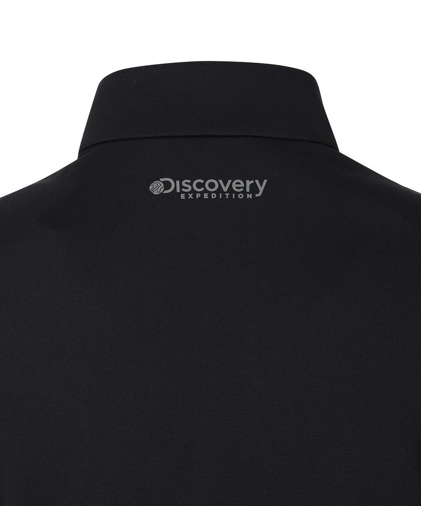 DISCOVERY EXPEDITION Women'S Chest Pocket Half-Neck Turtleneck Zt (Functional Poly) (Black)