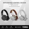 YDM64 Ретро Бездротові Навушники Bluetooth з Амбушурами - Потужний Бас та Довгий Час Роботи
