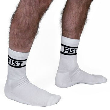 Chaussettes blanches FIST x2 Paires - Mr B - Mister B - CHAUSSETTES