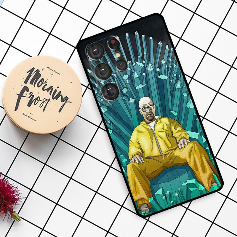 Heisenberg Breaking Bad Case For Samsung Galaxy S23 S10 S9 S8 Note 10 Plus Note 20 S22 Ultra S20 FE S21 FE Phone Cover