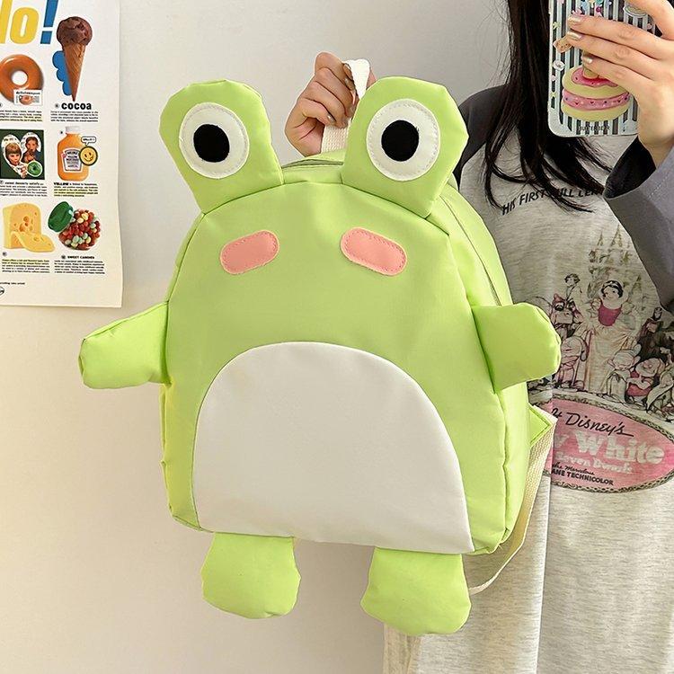 Schoolbag Japanese ins Small School Bag for Girls Students Simple Versatile Girls Mini Backpack Cartoon Fashion Lightweight Backpack
