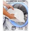 Multi Pair Shoe Laundry Bag Machine Washable Design Quick Drying Meshes Fabric Prevents Shape Loss