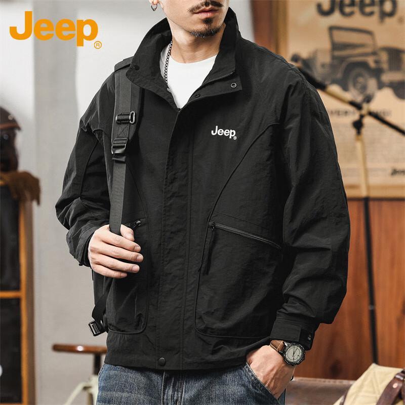 Jeep Men's Casual Outdoor Workwear Jacket