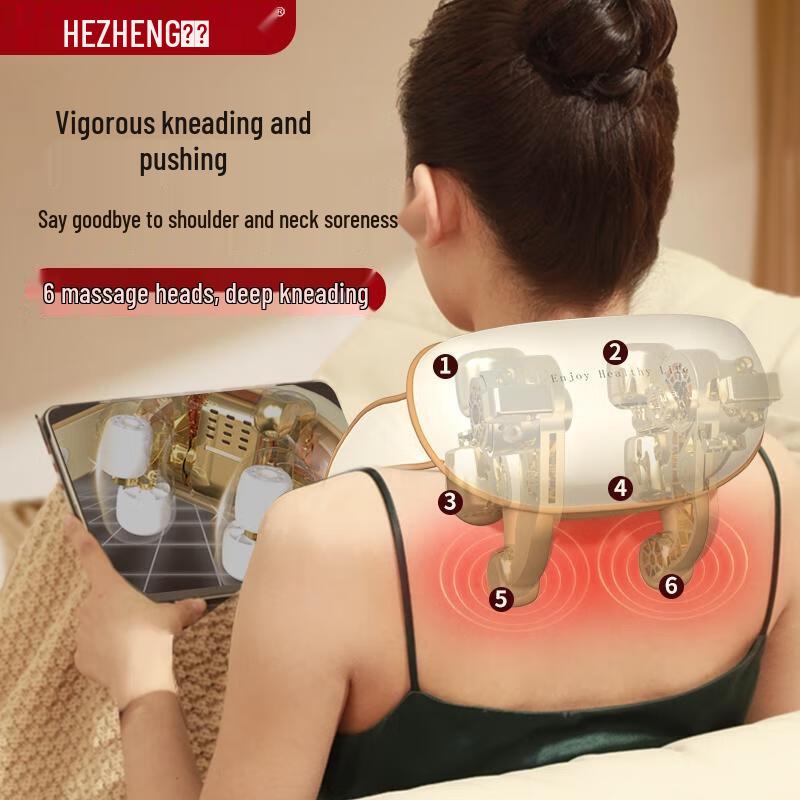 HZZZ HZ-S1 Neck and Shoulder Kneading Massager CN plug (adapter included)