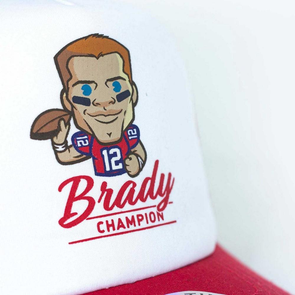 Tokyo Time Unisex Adult Tom Brady NFLPA Mesh Back Baseball Cap