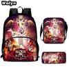 Hell Inn Hazbin Hotel Student School Bag High Value Leisure Oxford Ridge Relief Backpack