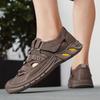Fashion Outdoor mens summer mesh sandals non slip hiking travel hiking shoes mens Roman shoes beach wading shoes casual sports shoes