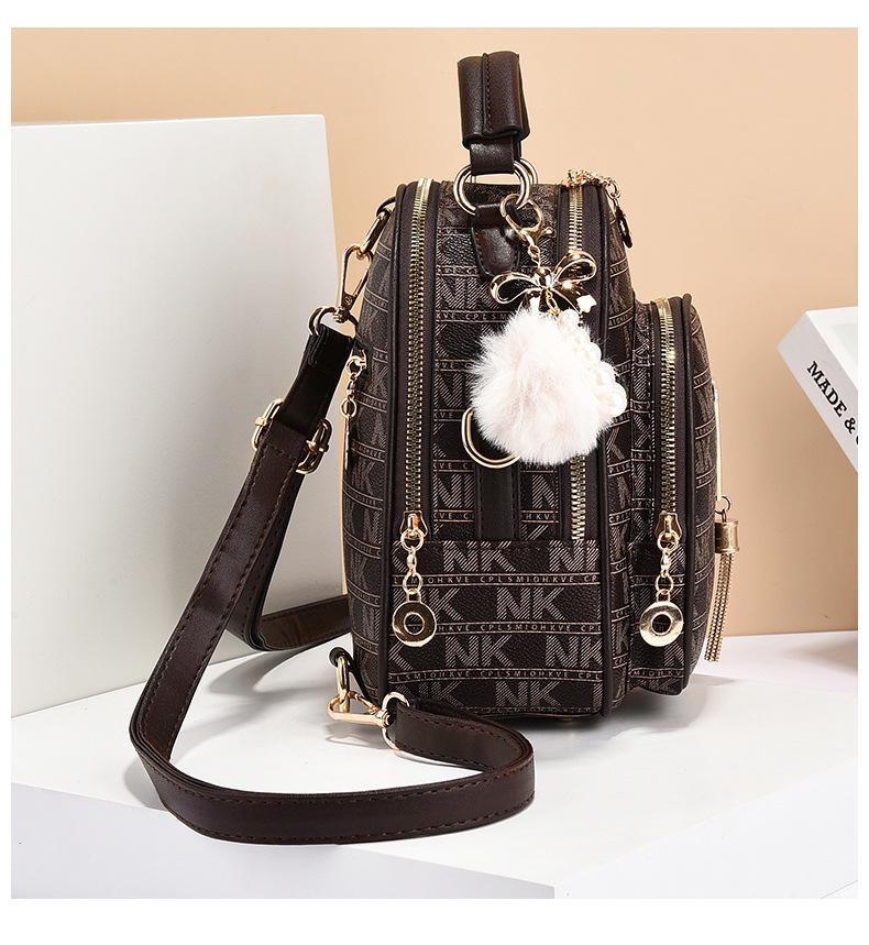 Women's 2025 Large Capacity PVC Fashion Backpack - Versatile Casual Schoolbag
