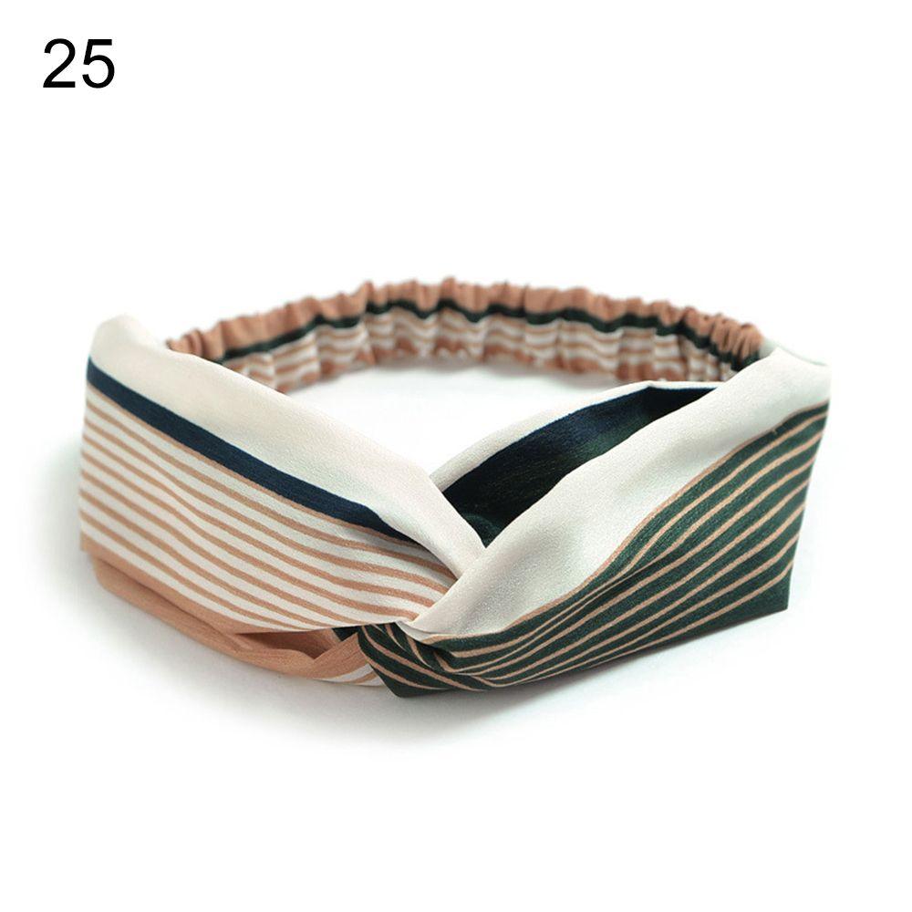 Fashion Cross Knot Turban Bohemian Hairbands Headbands for Women Girls Hair Bands Ladies Headwear
