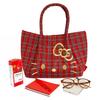 Sanrio Hello Kitty Tote Bag ROOTOTE Sanrio (Red Check)