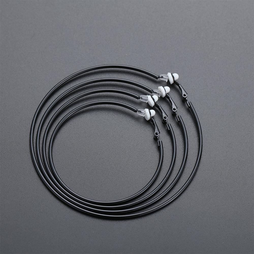 1 Paire Nouveau Avec Coussinet Boucles d'Oreilles Mode Femme Créoles Grand Cercle Clip Oreille Sans Perçage