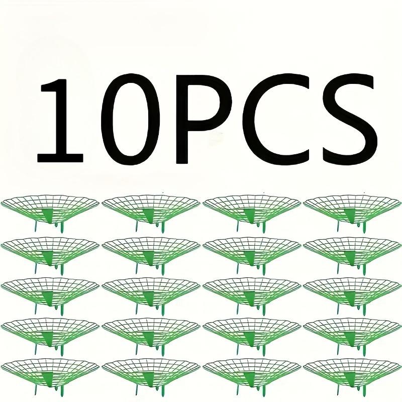 

10pcs Green Strawberry Planting Racks, Watermelon Support Frames, with 3 Fixed Support Legs. Garden Plant Care Plant Support