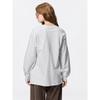 Gu By Uniqlo LighT SweaT Oversized T  Long Sleeve 