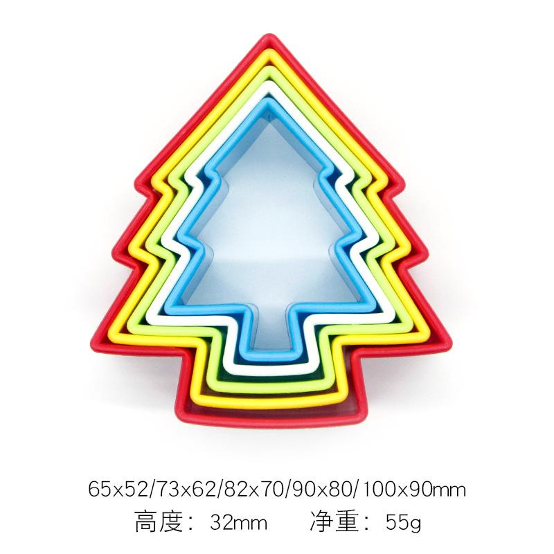 Practical Plastic Clay Mold DIY Flower Tree Star Professional Earring Cutting Mold Polymer Clay Pottery Pottery Making Tools