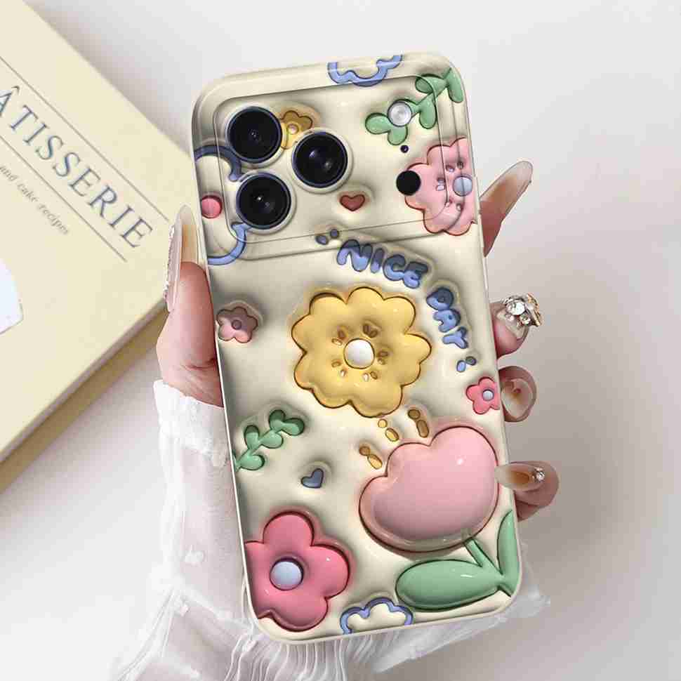 For Apple iPhone 17 Pro Max Case Luxury Painted Back Cover 6.56'' Silicone Soft Phone Case For iPhone17 iPhone 17 Pro Max Bumper
