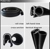 3 Meters 30mm Universal Door Edge Trim Protector Guard Hardwearing Car Auto Truck Ship Dustproof Rubber Seal Strip With Steel Sheet