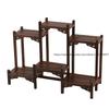 Chinese Kung Fu Tea Pot Crafts Display Holder Shelves Teapot Tea Set Wood Carving Display Stand Decoration Home Tea Accessories