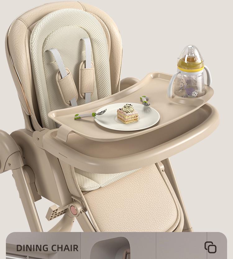 Multifunctional Portable Baby Dining Chair: Foldable, Home & Travel-Friendly.