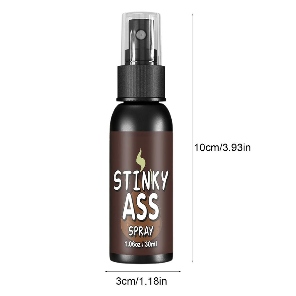 30ml Poop Spray Creative Liquid Fart Gag Prank Joke Spray Funny Toy Non-Toxic Stink Bombs Extra Strong Smelly Stinky Gas Spray