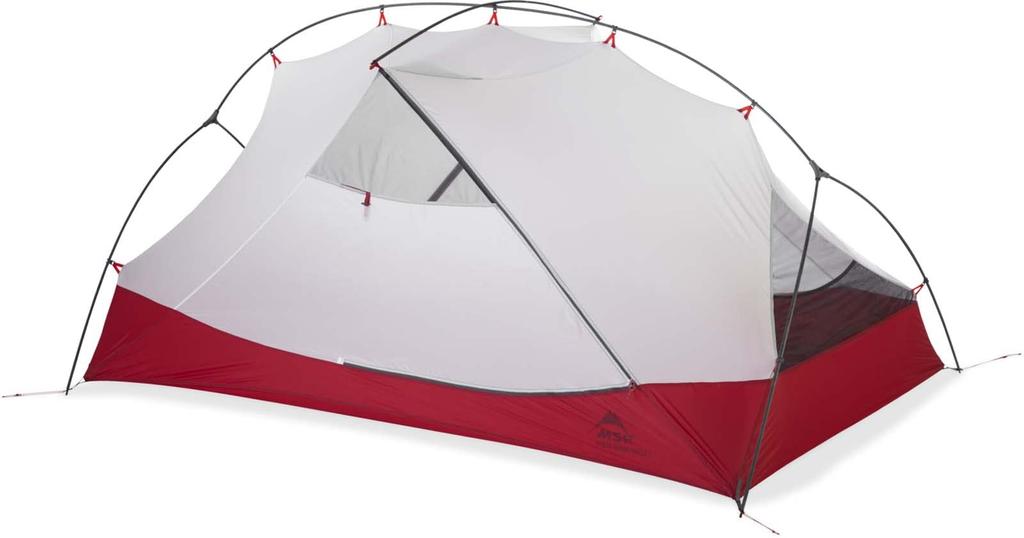 MSR Hubba Hubba Shield 2 Backpacking Tent, 2-Person, for Outdoor Camping and Mountaineering (Official Japanese Product) 37068