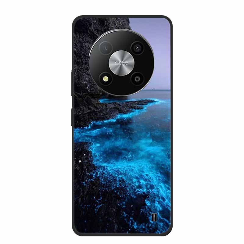 Phone Case For ZTE Blade A73 5G Back Cover Case Black Silicone Shockpoof Soft Funda For ZTE Blade A73 5G Case A 73 6.52" Coque